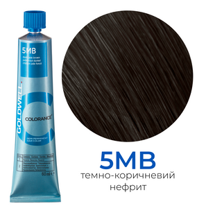 Безаміачна тонуюча фарба для волосся Goldwell Colorance 60 мл 5MB темно-коричневий нефрит 4021609215721 фото