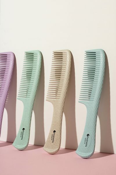 Hairway Расческа "Organica", из биологического пластика, голубой, 225 мм &ndash; ECO 4250395418119 фото