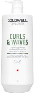 Шампунь для увлажнения вьющихся и волнистых волос Goldwell Dualsenses Curls&Waves 1000 мл 4021609028796 фото