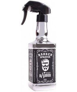 Hairway Распылитель "Barber", для мужских салонов, 500 мл, хромированный, серебро 4250395417525 фото
