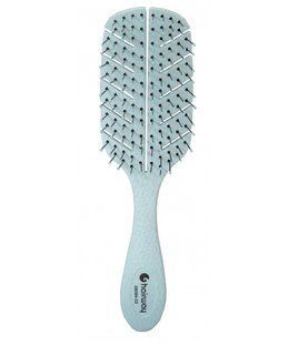 Hairway щітка масажна "Organica", блакитна, овал 10 рядів 20 см&ndash; ECO 4250395417976 фото