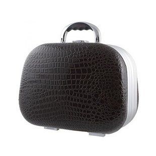 Hairway Валіза "Beauty case" з штучної шкіри, закруглена, чорна, замок 61х37х24см 2009873332889 фото