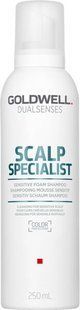 Шампунь в пене для чувствительной кожи головы Goldwell Dualsenses Scalp Specialist 250 мл 4021609062547 фото