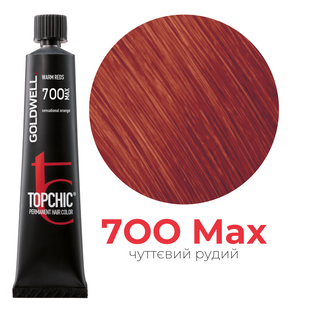 Профессиональная краска для волос Goldwell Topchic 60 мл 7OO MAX сенсационный оранжевый 4021609000952 фото