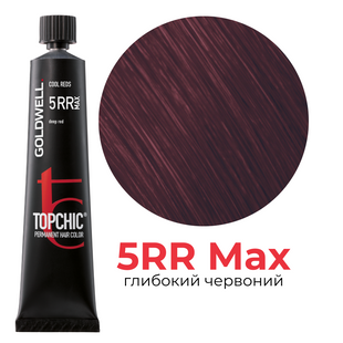 Профессиональная краска для волос Goldwell Topchic 60 мл 5RR MAX глубокий красный 4021609001058 фото