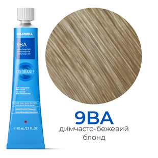 Безаміачна тонуюча фарба для волосся Goldwell Colorance 60 мл 9BA димчасто-бежевий блонд 4021609215424 фото