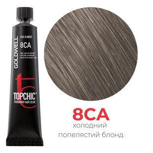 Професійна фарба для волосся Goldwell Topchic 60 мл 8CA світлий холодний попелястий блондин 4021609019930 фото