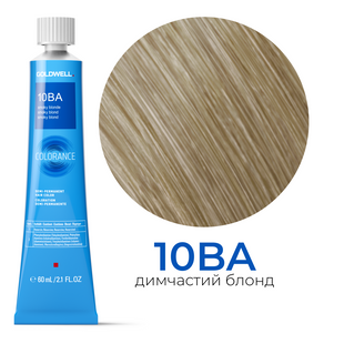 Безаміачна тонуюча фарба для волосся Goldwell Colorance 60 мл 10BA димчастий блонд 4021609215431 фото