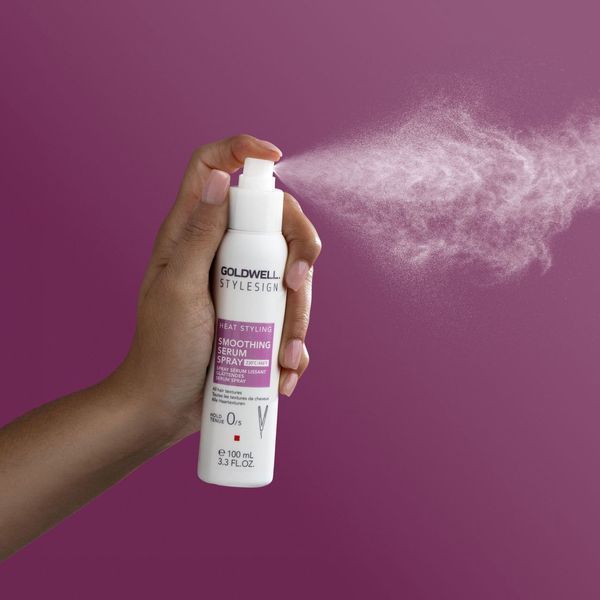 Спрей-сироватка для розгладжування волосся без фіксації Goldwell Stylesign Heat Styling Smoothing Serum Spray 100 мл 4021609520238 фото