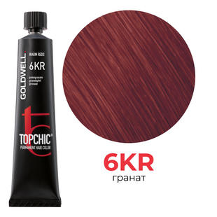 Професійна фарба для волосся Goldwell Topchic 60 мл 6KR гранат 4021609000891 фото