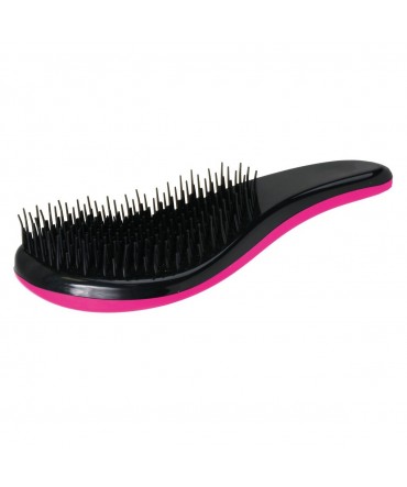 Hairway Щітка масажна рожева Easy Combing-Pink (17-рядна)