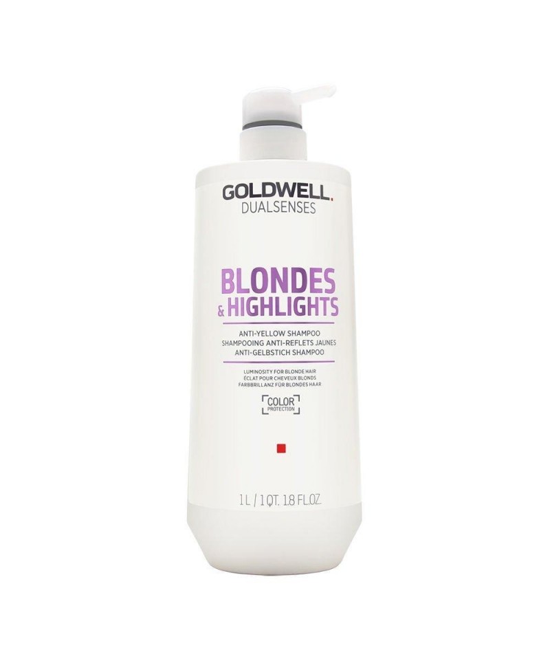 Шампунь DSN Blondes&Highlights проти жовтизни для освітленого волосся 1 л