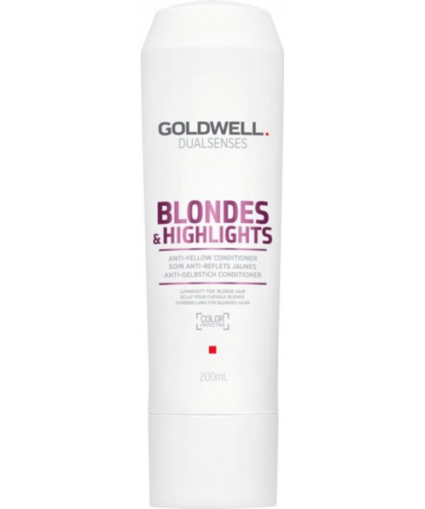 Бальзам DSN Blondes&Highlights проти жовтизни для освітленого волосся 200 мл
