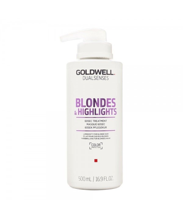 Маска DSN Blondes&Highlights 60 сек. інтенсивної дії для освітленого волосся 500 мл